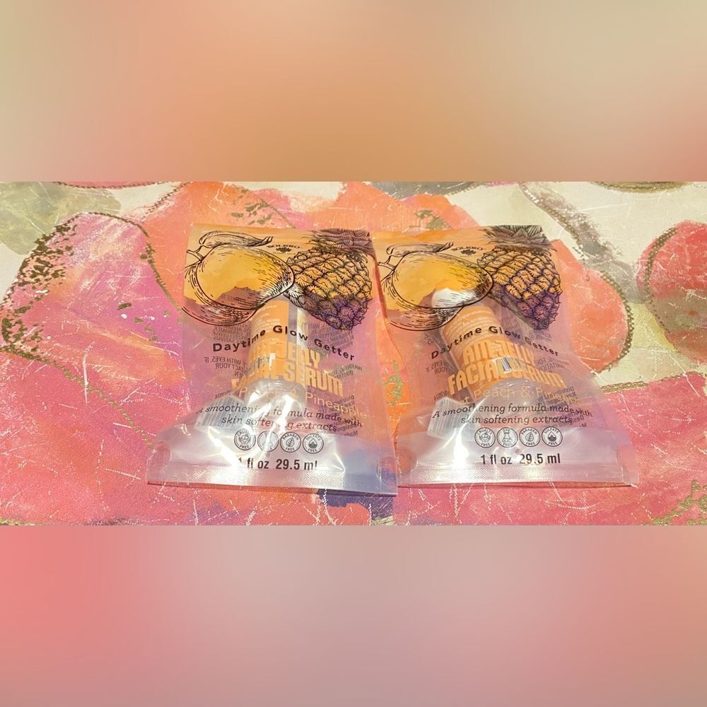 🎉 2pk BOLERO DAYTIME GLOW SWEET PEACH PINEAPPLE JELLY FACIAL💥